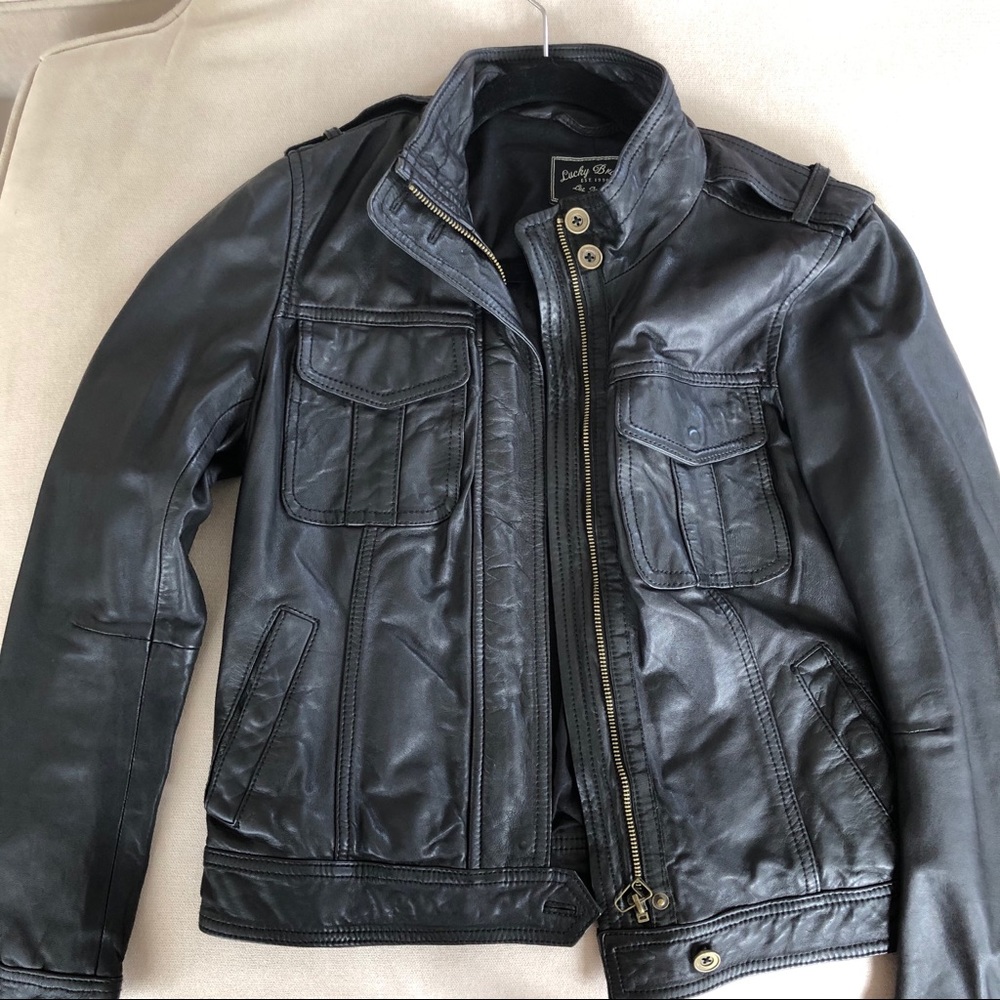 Lucky Brand Genuine Leather Jacket